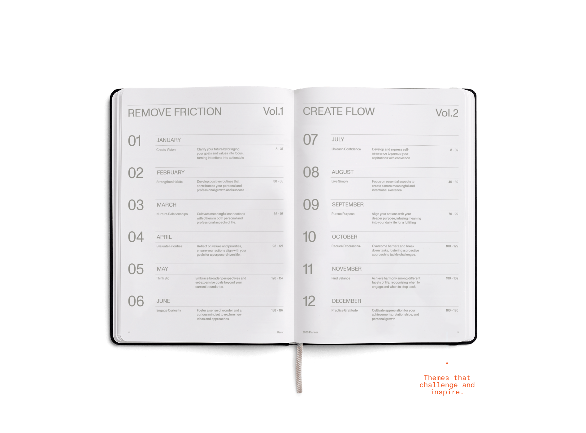 2026 Daily Planner Set
