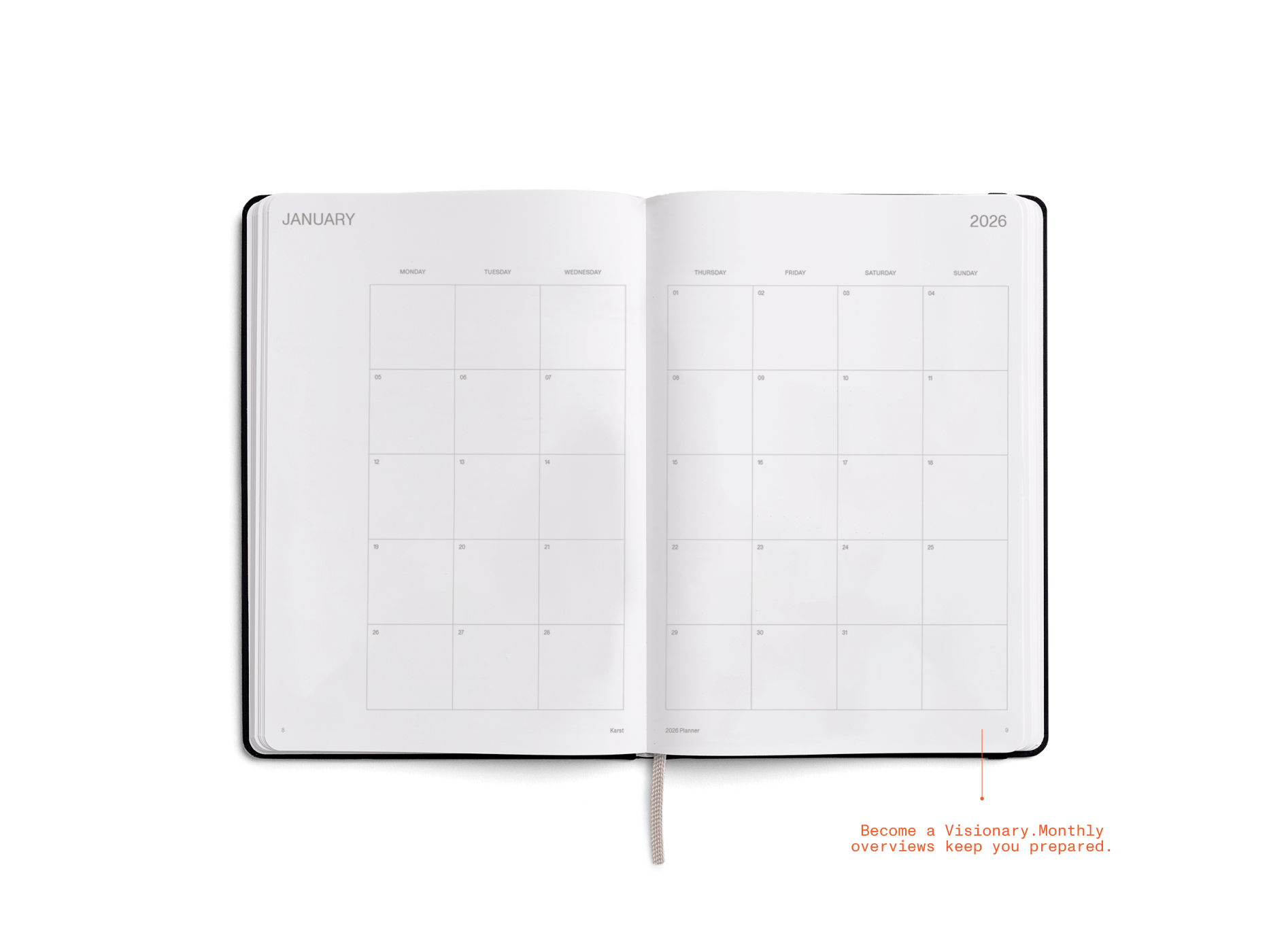 2026 Daily Planner Set