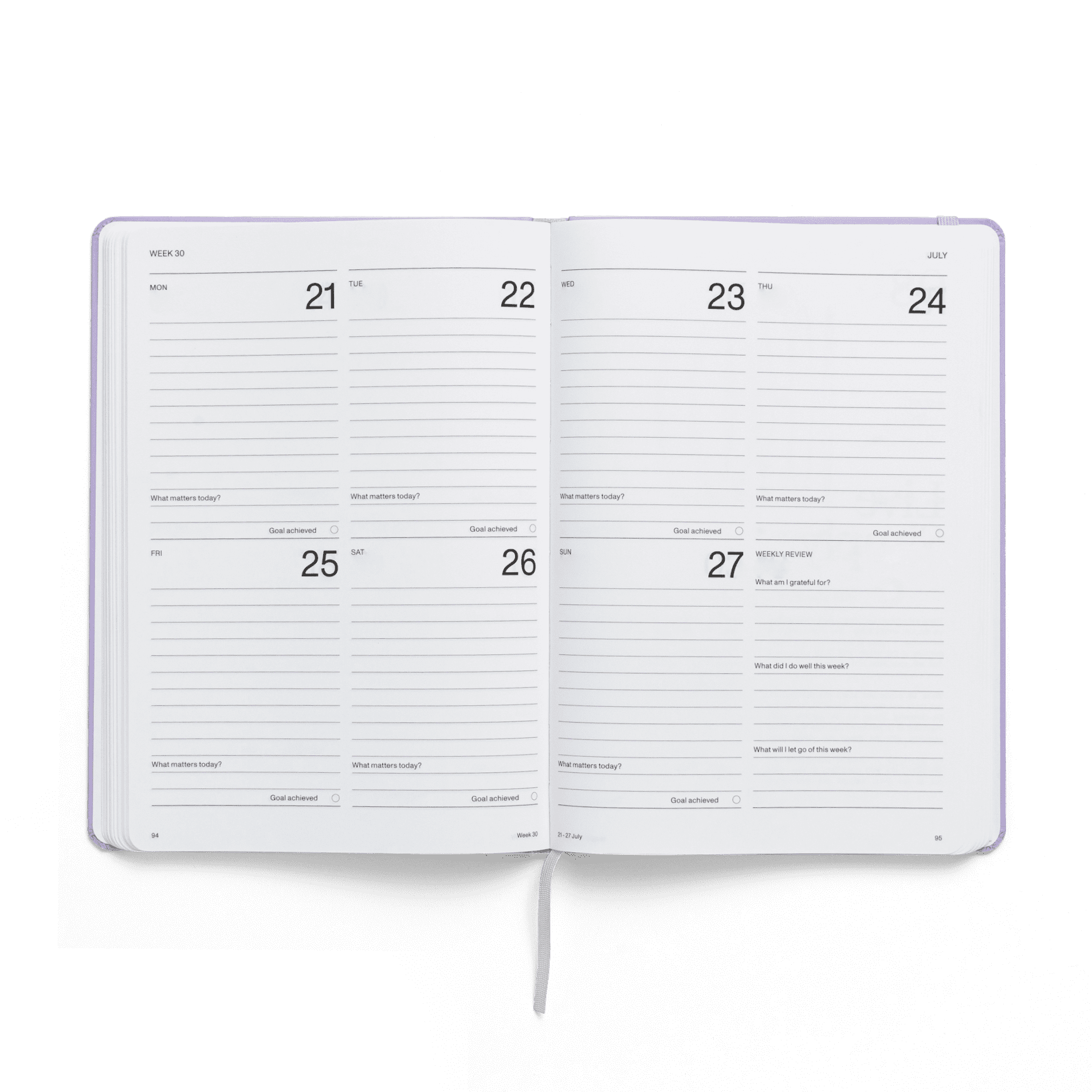 2025 Weekly Planner