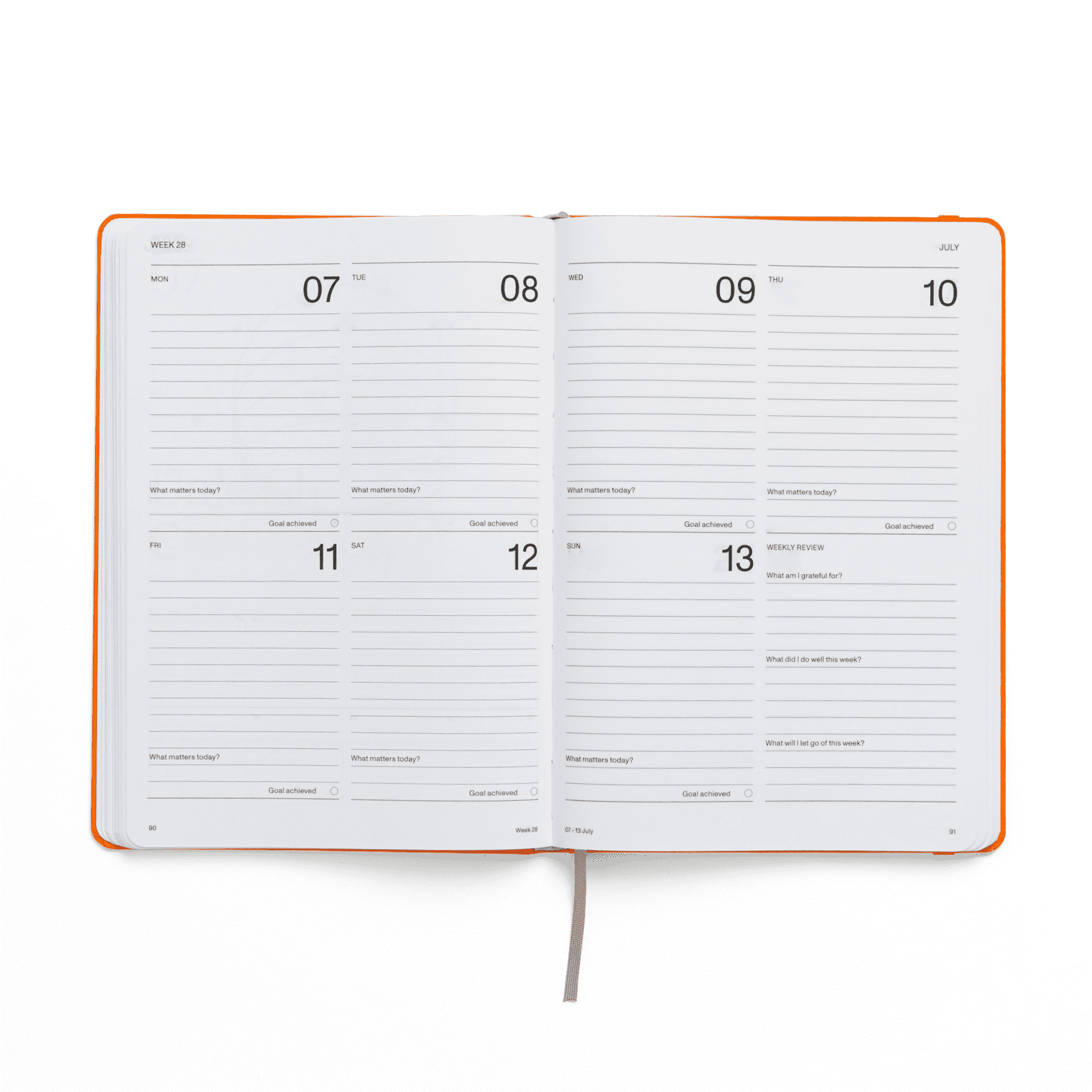 2025 Weekly Planner